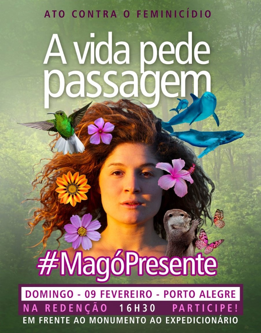 Ato de Repúdio ao Feminicídio reúne mulheres e comunidade cultural da capital e região