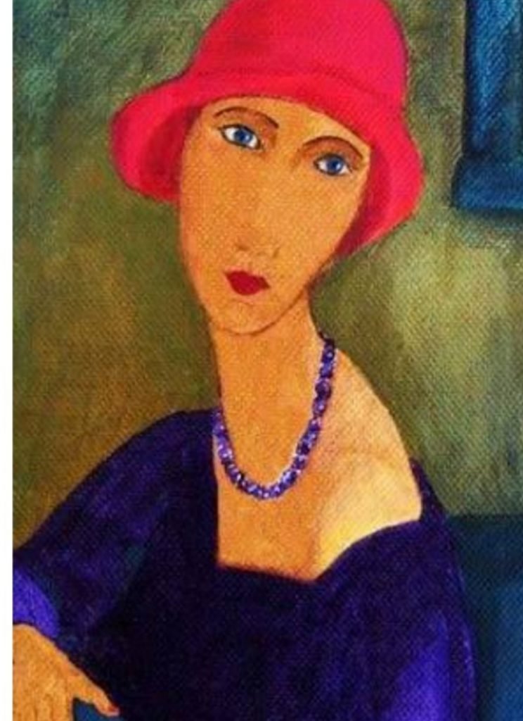 Dora Foto 15 Mulher Chapeu Vermelho Cultura