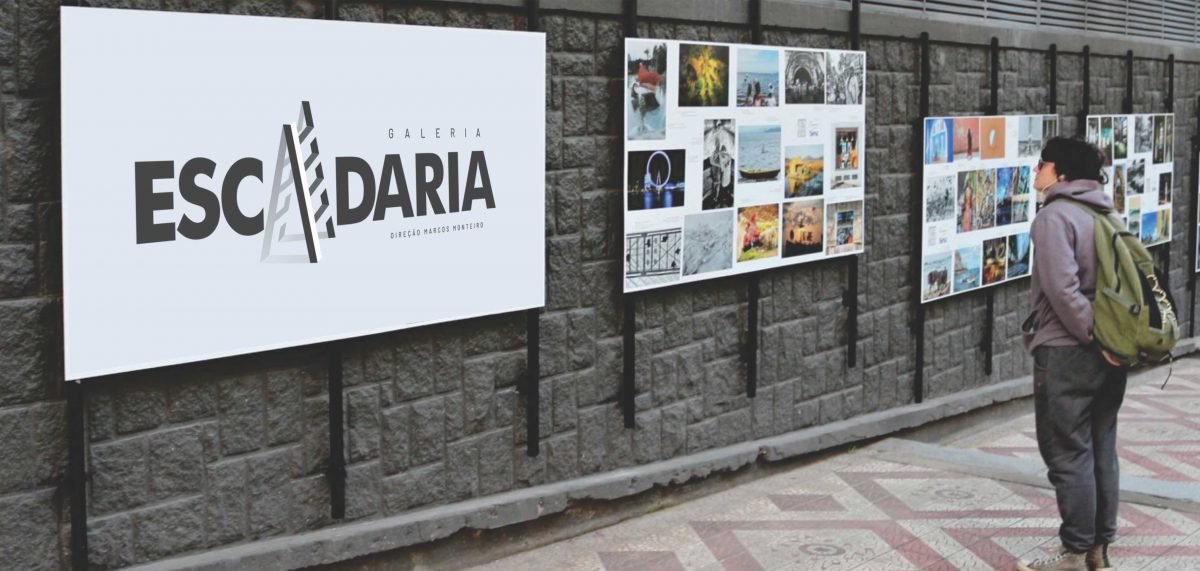 Escadaria da Borges ganha galeria de fotografia a céu aberto, permanente