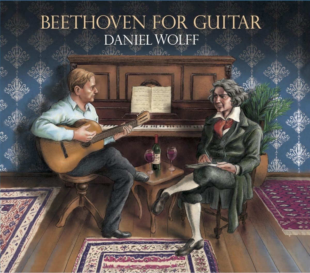 Gravação inédita mundial de obra de Beethoven, no violão de Daniel Wolff