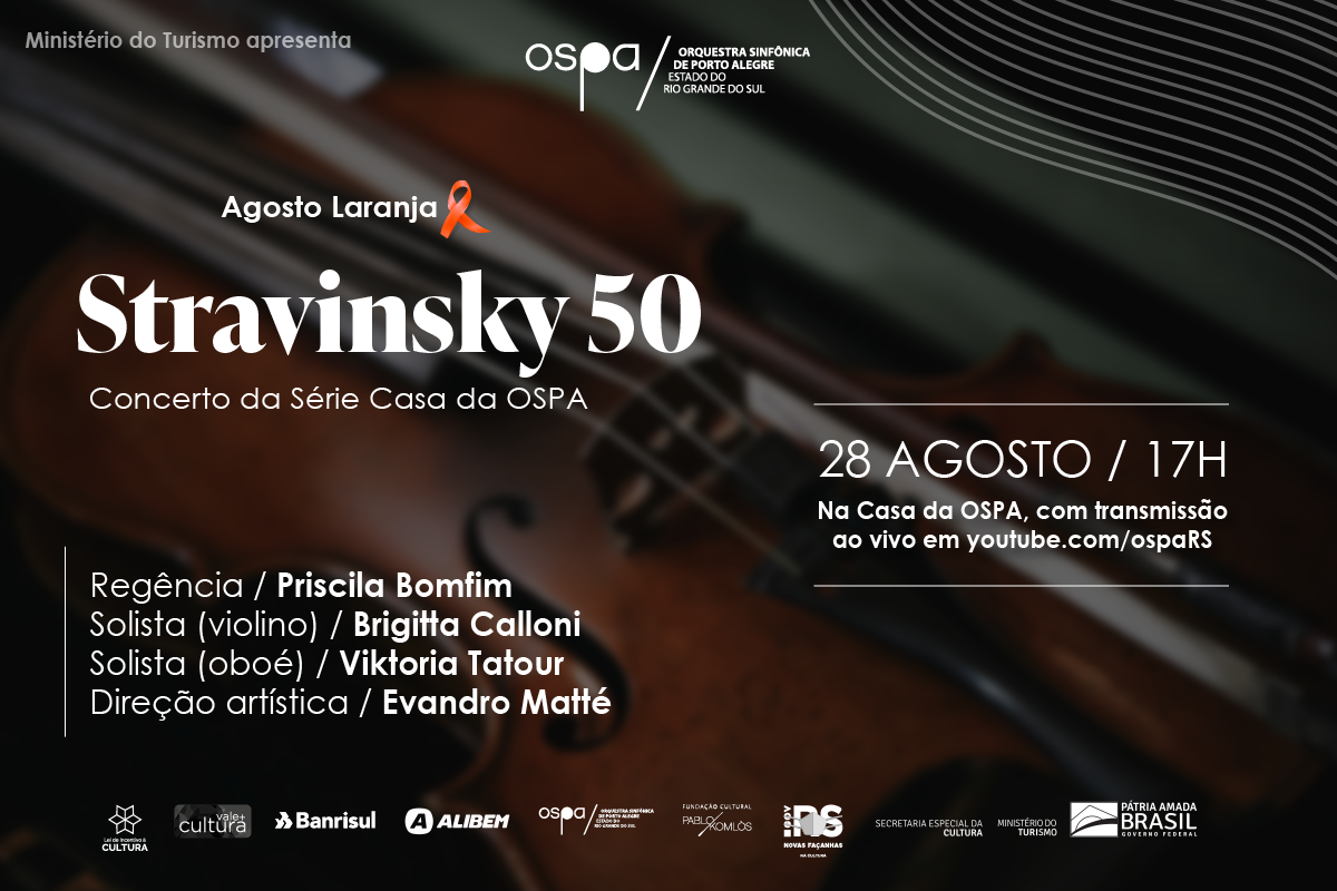 Três mulheres e a homenagem da Ospa a Stravinsky