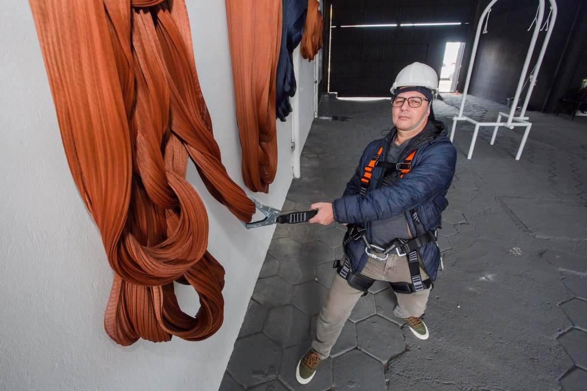 Na abertura da exposição de Armarinhos Teixeira, a posse da nova diretoria da AAMACRS