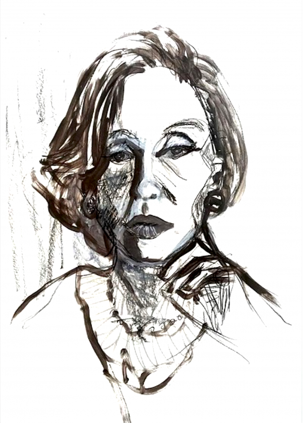 Integrando  a Feira do Livro, Clarice Lispector na pintura de Graça Craidy