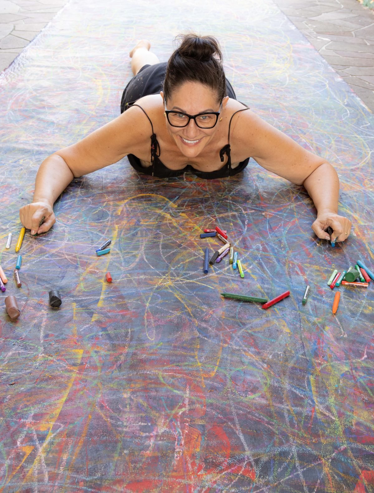 Arte feita com o corpo, na exposição da artista visual Isabel Ferreira