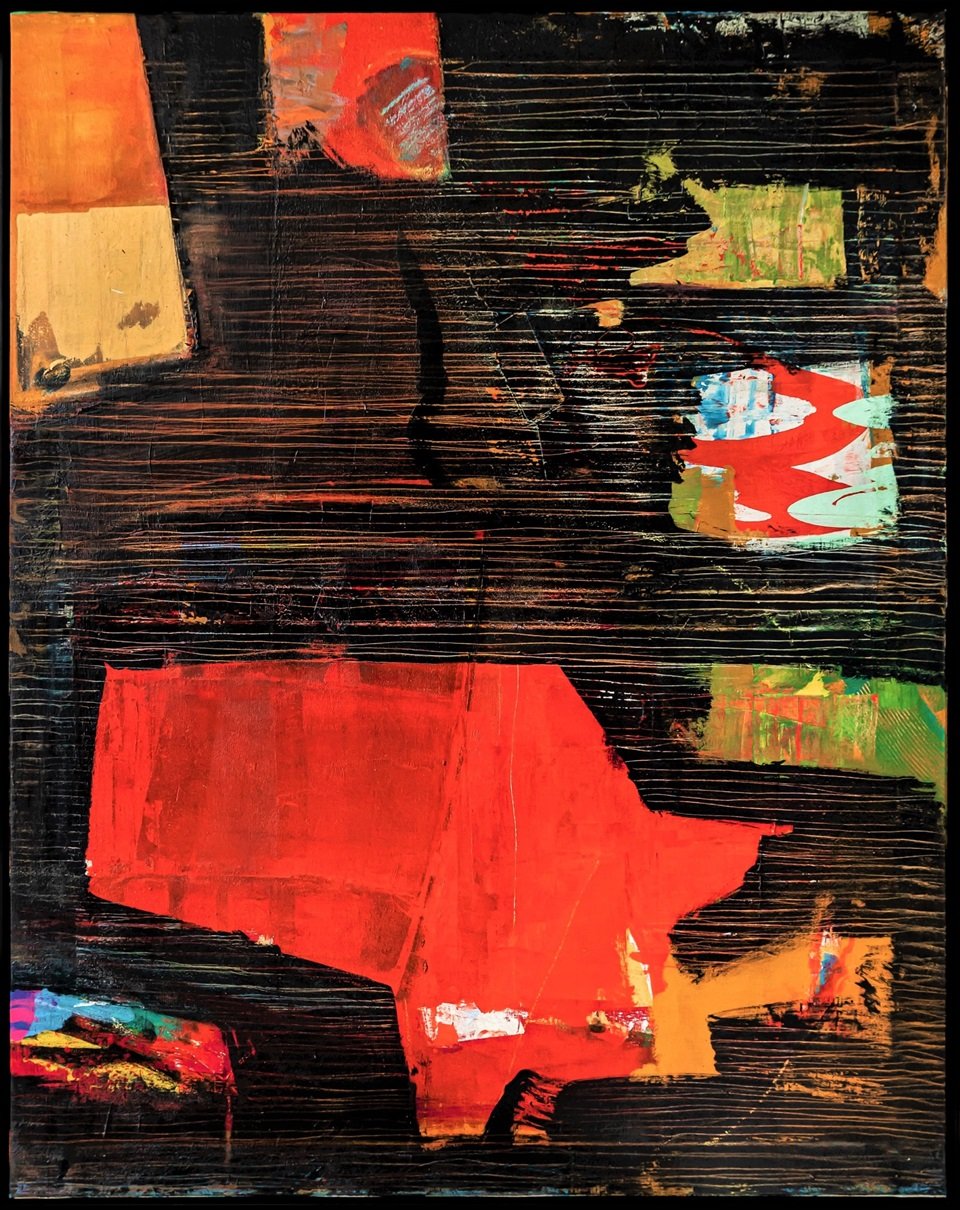 As cores de Marcelo Zanini, em obras de grandes dimensões, no Espaço Cultural Correios