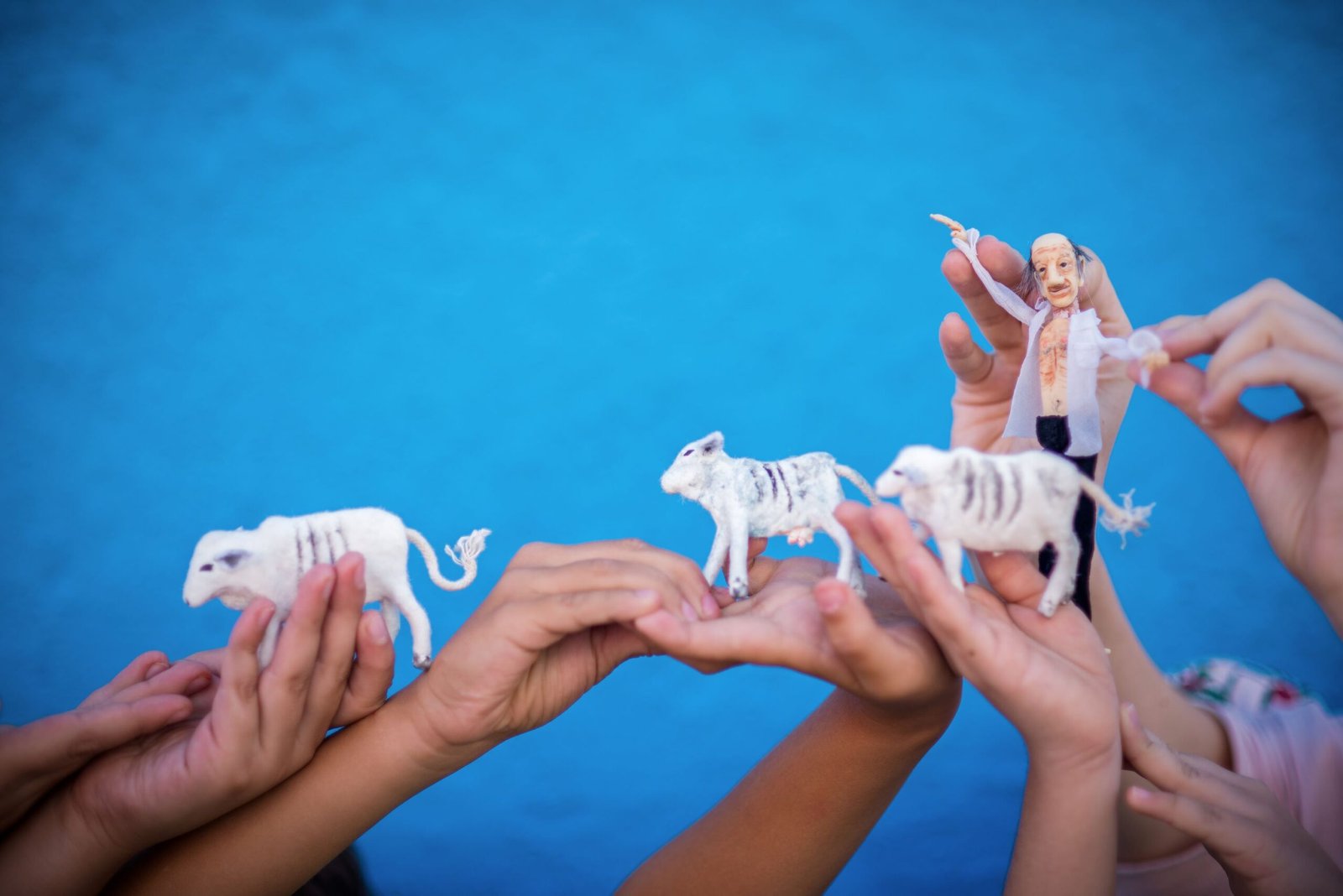 “Brasil pequeno” é um espetáculo de teatro de bonecos em miniatura - Foto Fábio Zambom_Divulgação CCMQ.