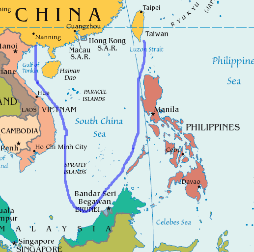 EUA e China operam porta-aviões no Mar da China Meridional enquanto as  tensões aumentam - Poder Naval