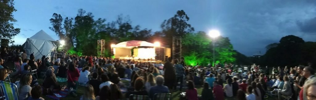 Temporal leva pânico durante concerto da OSPA no Jardim Botânico