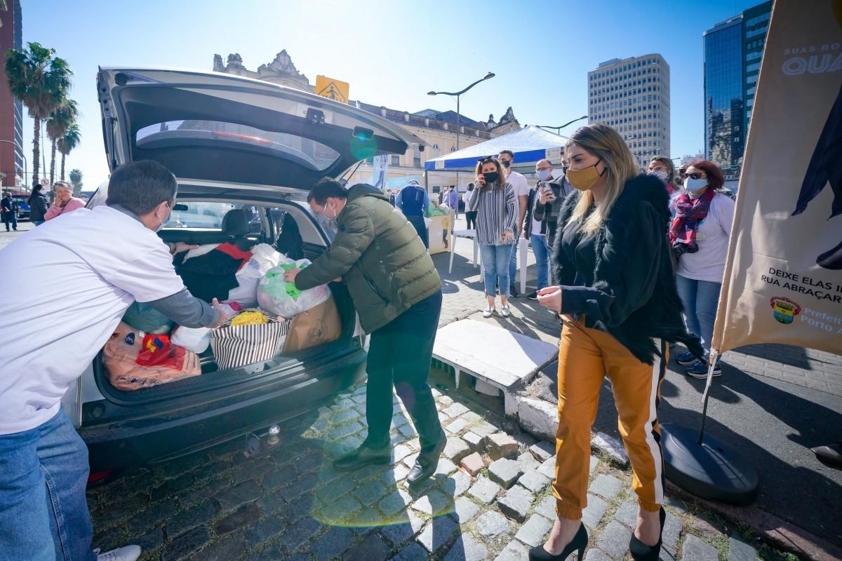 Mobilização da Campanha do Agasalho ocorre nesta quarta-feira, no Largo Glênio Peres