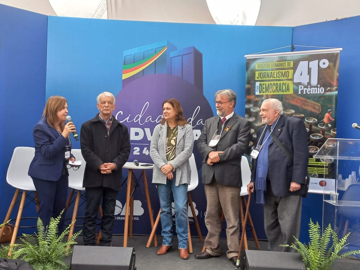 Imprensa e Democracia no lançamento do 41° Prêmio Direitos Humanos de Jornalismo
