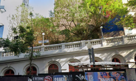 Terreno à venda no alto do viaduto Otávio Rocha tem projeto para prédio de seis andares