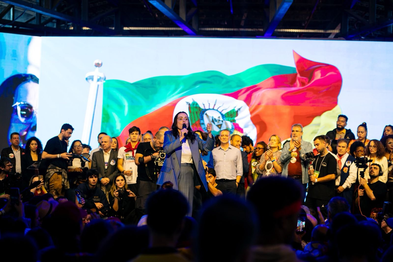 Frente de esquerda oficializa Brizola e Pretto para disputar governo gaúcho