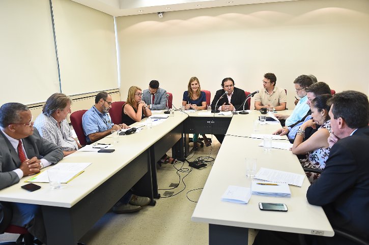 Reunião contou com vereadores, representantes de órgãos públicos e das empresas / Ederson Nunes / CMPA