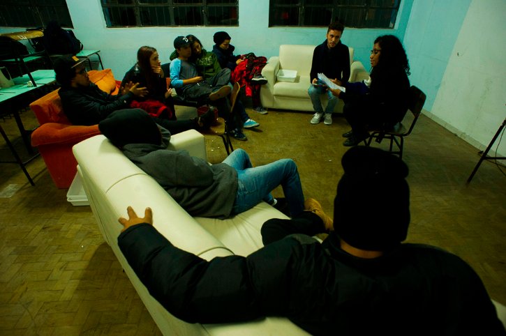 Estudantes ocupam a escola desde a última sexta-feira | Ramiro Furquim/Jornal Já