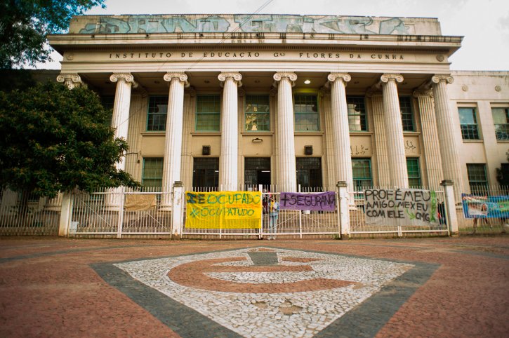 Alunos do Instituto de Educação fazem assembleias a todo momento | Ramiro Furquim/Jornal Já