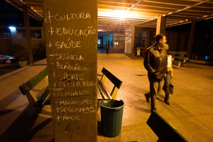 Ocupação já dura uma semana e não tem prazo para acabar | Foto: Ramiro Furquim/Jornal Já