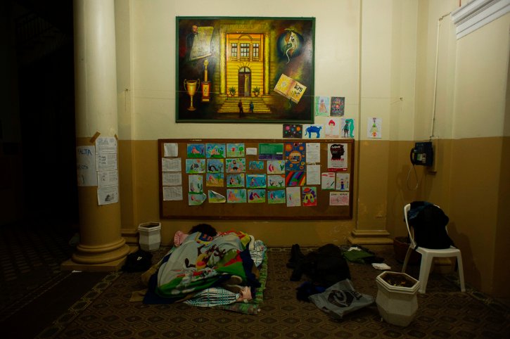 2016.05.18 - Porto Alegre/RS/Brasil - Ocupa PS, a ocupação do Colégio Estadual Paula Soares. Foto: Ramiro Furquim/Jornal Já