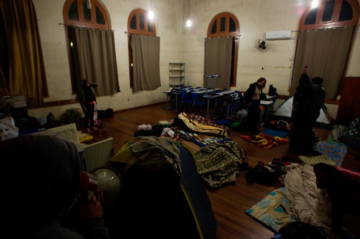 2016.05.18 - Porto Alegre/RS/Brasil - Ocupa PS, a ocupação do Colégio Estadual Paula Soares. Foto: Ramiro Furquim/Jornal Já