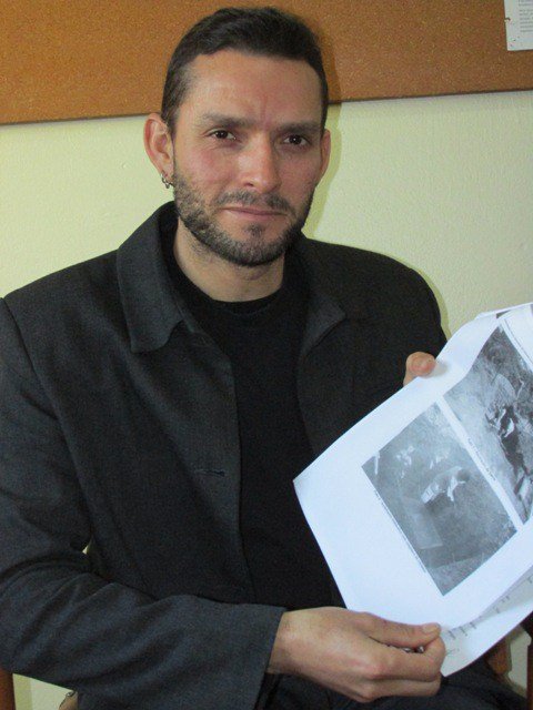 Ezequias conheceu projeto de tratamento de esgoto por evapotranspiração durante saída a campo, do Movimento Roessler / Divulgação