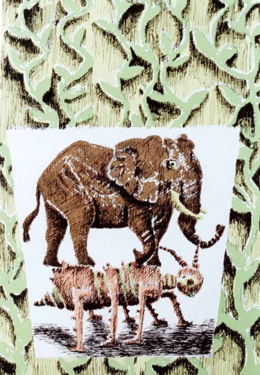 A Formiga Apocalíptica, gravura de Zoravia Bettiol