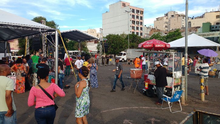 Empreendedores de origem afro expõem seus produtos no Largo, até domingo / Foto PM/JÁ 
