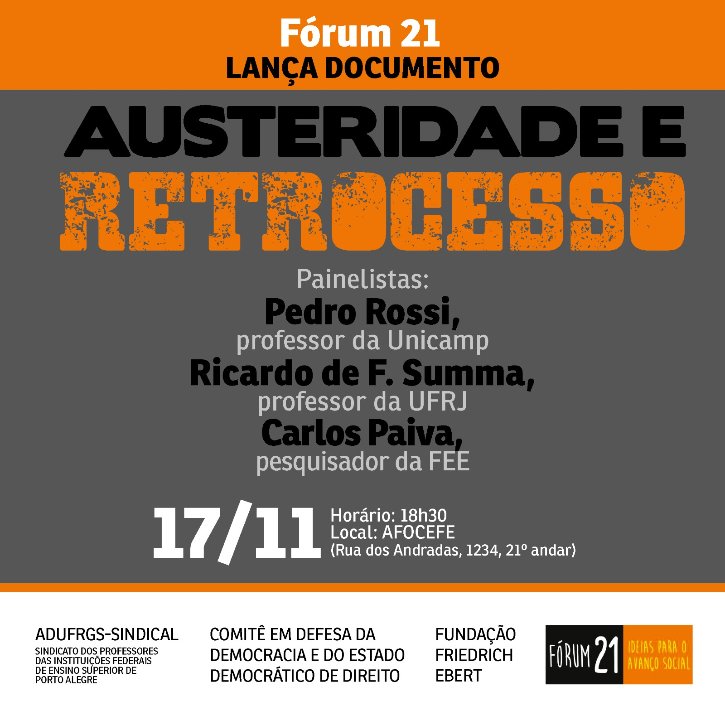 austeridade-e-retrocesso-cartaz