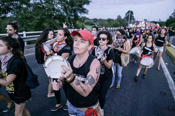 Marcha das Mulheres 8 de março / Foto Mídia Ninja