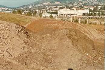 Do alto do Botânico, era possivel ver o hospital da PUC