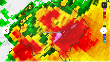 Foram três tornados com velocidade de até 330 km/hora que causaram destruição no Paraná